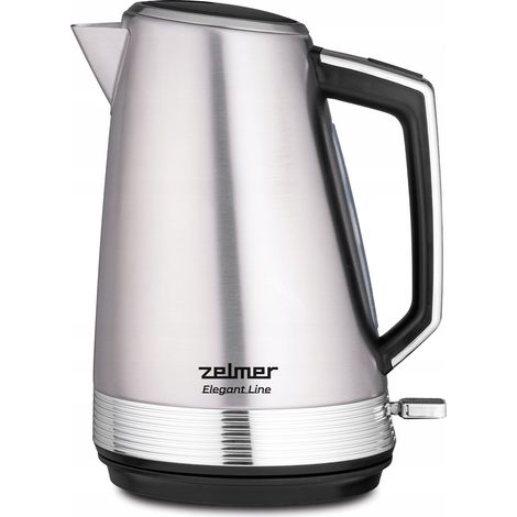 ZELMER ZCK7956 Wasserkocher Elegant Line Silber-Schwarz 1 Stück. (1/5)