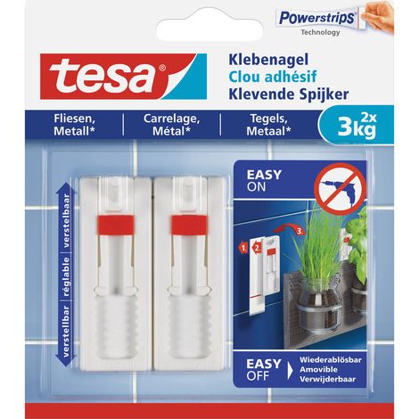 Tesa Fix Int 2x Clou Adh 3kg Carrel - TESA