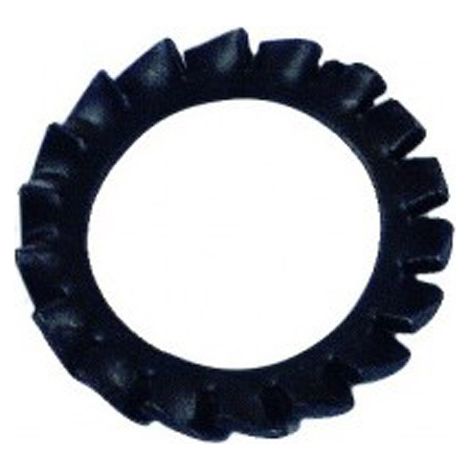 Rondelle éventail à dentures extérieures (AZ) DIN 6798 A brut - 16 mm - BIVI (1/2)