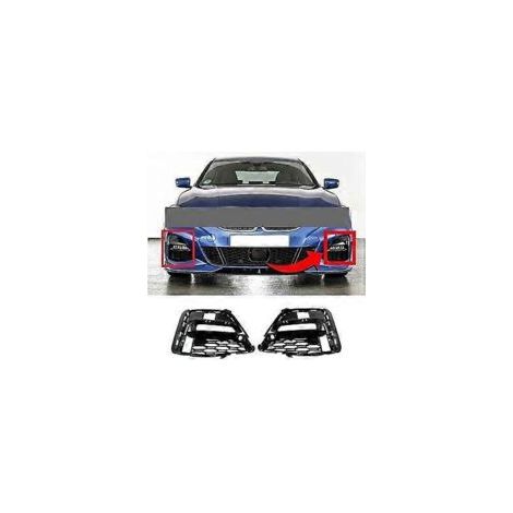 Rejilla del parachoques delantero con faro antiniebla para BMW Serie 3 G20 G21 G28 - Crezuo