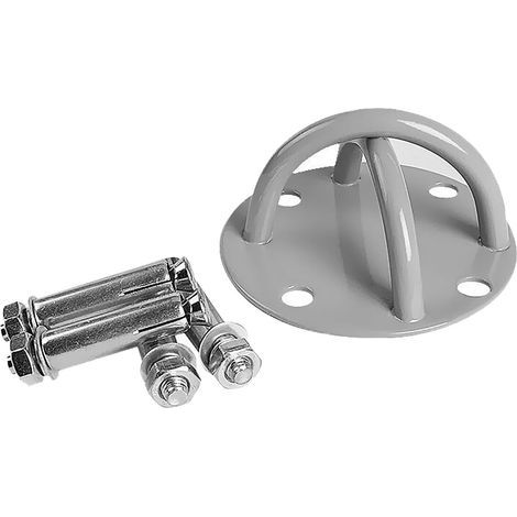 Rust-resistant iron hanging hook, strong load capacity, for hammock fan, silver (1/5)