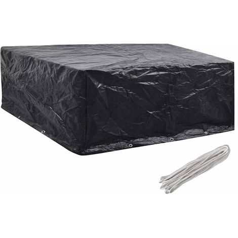Maison Exclusive - Coperture Arredi Giardino 2 pz 10 Occhielli 260x260x90 cm (1/5)