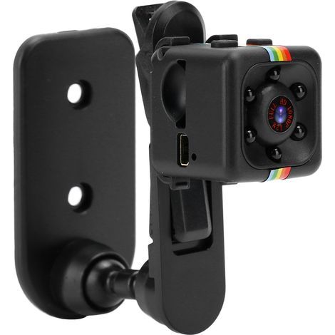 Caméra SQ11 Mini 1080p portable avec vision nocturne, détection de mouvement et enregistreur vidéo (1/5)