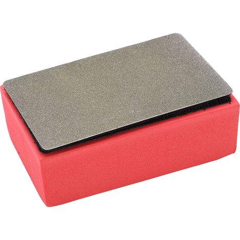 Tampon de polissage diamanté souple, résistant, recyclable et léger, bloc de ponçage pour la finition des carreaux (1/5)