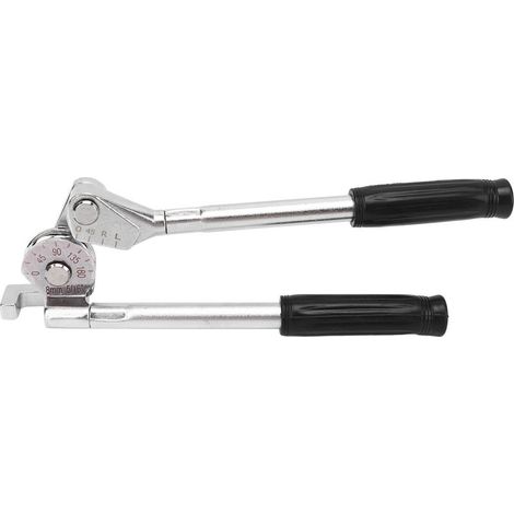 Cintreuse de tubes en alliage d'aluminium, outil de cintrage de tuyaux de 0 à 180 degrés pour cuivre et aluminium à paroi mince en acier inoxydable de 5/16 pouces (1/5)