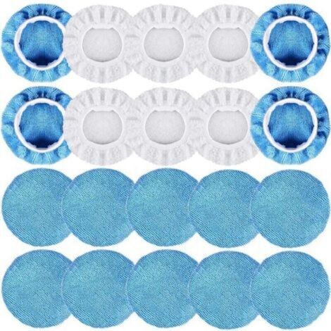 20 capuchons de polissage 125 mm-150 mm - Capuchon de polissage élastique pour polisseuse automobile (1/5)