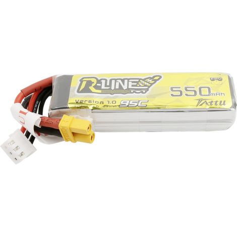 Tattu R-Line Akku 550mAh 7,4V 95C 2S1P XT30