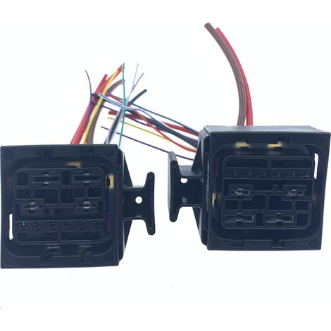 Kompatibel mit Volkswagen Jetta Santana Rapid, neues Modell: elektronisches Kühlerventilator-Relaismodul (JB2055-10P)