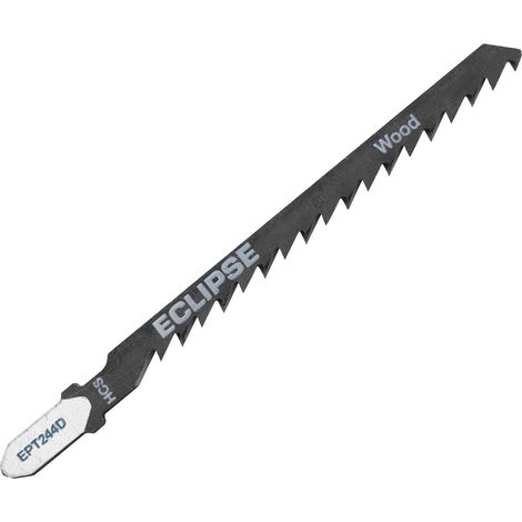 EPT244D Paquet de 5 lames de scie sauteuse à coupe rapide et incurvée de 6 DPP pour bois (1/4)