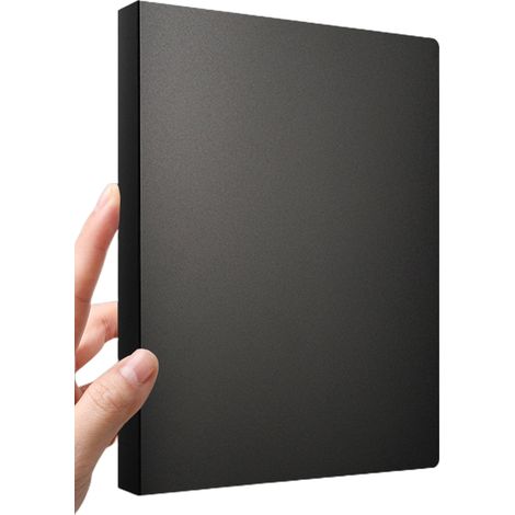 1 Classeur à anneaux, 2 ou 4 anneaux en D, polypropylène, capacité 220 feuilles, bureau école (1/5)