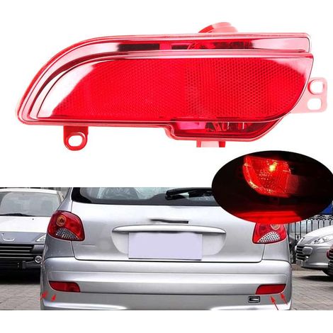 Zoternen Feu antibrouillard arrière droit 6350HA, résistant aux hautes températures, remplacement pour Peugeot 206 + 20092012 (1/5)