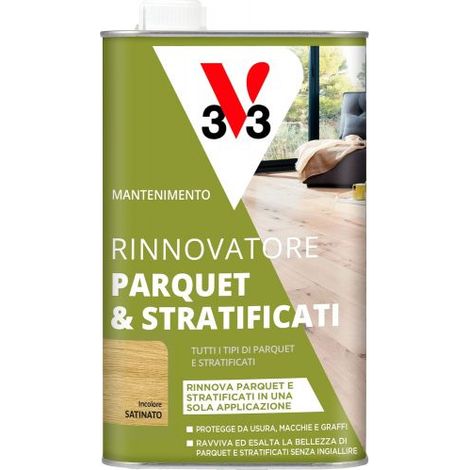 V33 Rinnovante parquet incolore da 1L