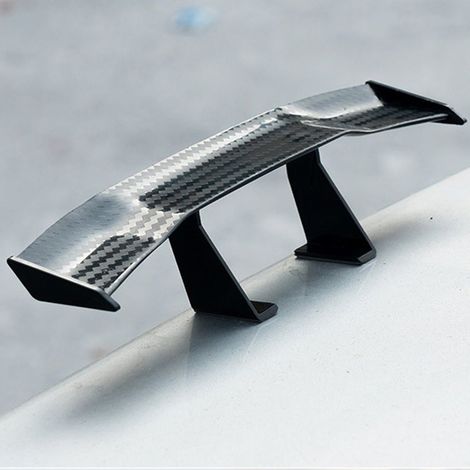 Mini Spoiler universale in fibra di carbonio per auto/moto (1/5)