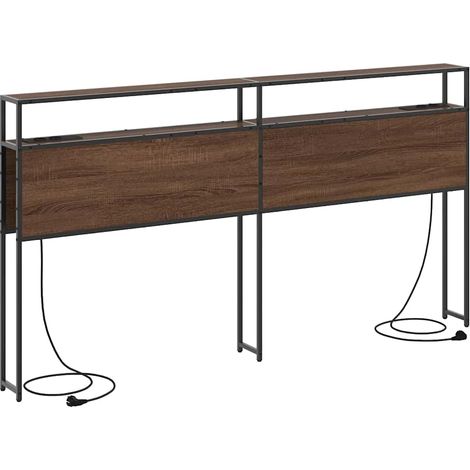 Maison Exclusive - Testata contenitore Rovere marrone Legno multistrato