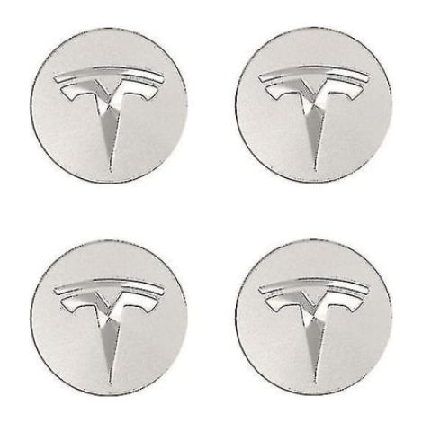 Kit de 4 enjoliveurs centraux de roue pour Tesla Model 3/X/S/Y - Accessoires Tesla (1/5)
