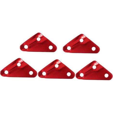 Tiranti per tenda in alluminio anodizzato, ancoraggi a terra resistenti alle intemperie con rivestimento antiscivolo (8 mm), accessori da campeggio leggeri, 12 g/pezzo incl. (1/5)