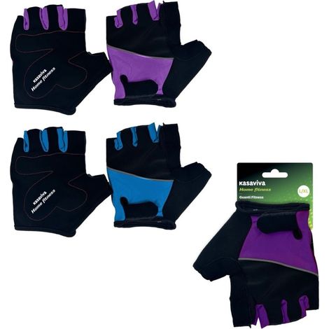 1 Set Guanti da Palestra Fitness Misura L - XL 2 Colori