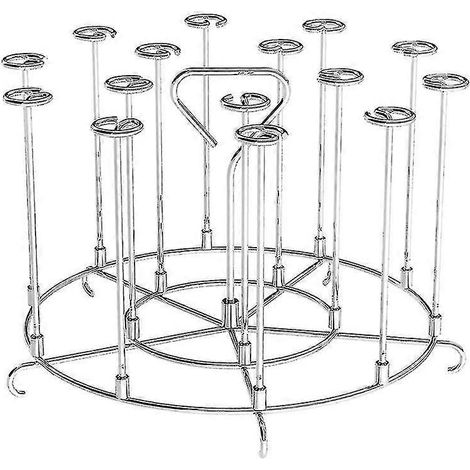 Grille de déshydratation pour kebabs, accessoire pour friteuse à air chaud, 1 pièce, argent (1/5)