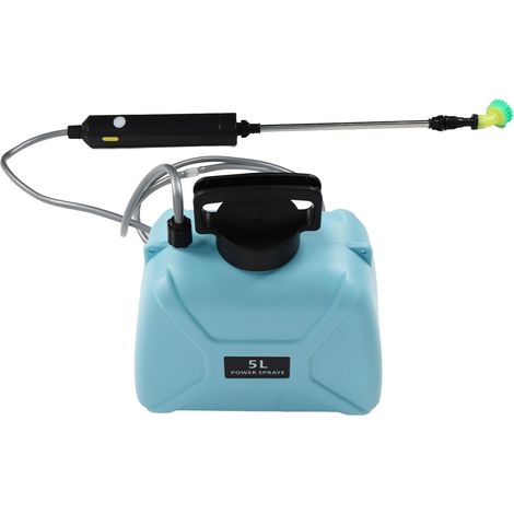 Ej.Life Pulvérisateur électrique, Grande capacité de 5 L, Pulvérisateur électrique avec Buse Réglable, Pulvérisateur Portable pour Plantes, Pulvérisateur alimenté par Batterie Rechargeable A (1/5)