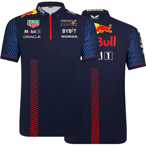 Team Red Bull kortärmad pikétröja racertröja 3XL