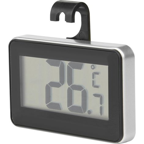 Termometro digitale impermeabile per frigorifero, mini termometro ad alta precisione per scomparto congelatore con funzione commutabile e funzione di monitoraggio della temperatura interna.