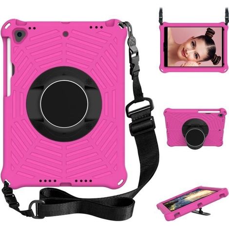 Coque iPad 10.2 - FRANCIS-R - Housse Antichoc EVA - Léger - Béquille Rotative - Bandoulière (1/4)
