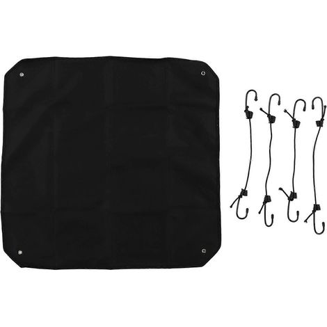 Housse de protection climatiseur extérieur 600D Oxford imperméable anti-poussière résistante à l'usure, bâche de couverture AC durable, modèle Air, usage extérieur (1/5)