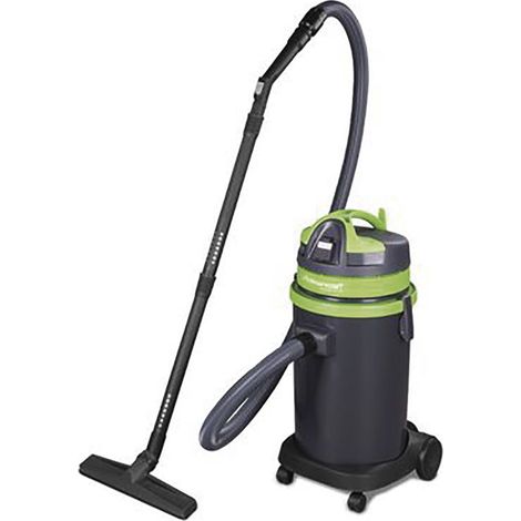 Aspirateur eau et poussière avec démarrage automatique - 37 litres cuve plastique - 1 moteur 1.3 kW 230 V - 72 dB(A) - Fabrication européenne Cleancraft WETCAT 137 R (1/5)