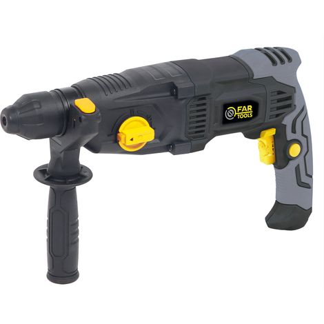 Fartools – Marteau perforateur SDS 1050W 3,5J – Force d'impact 3,5J – Vitesse variable 0-1050 tr/min – Burinage béton armé - 5Joules (1/3)