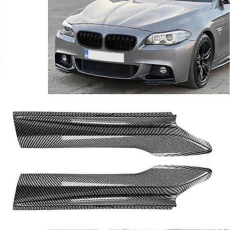 Paar Frontsplitter-Lippenspoiler-Eckenblenden für BMW 5er F10 F11 M Sport 2011–2017 – Carbon (1/5)