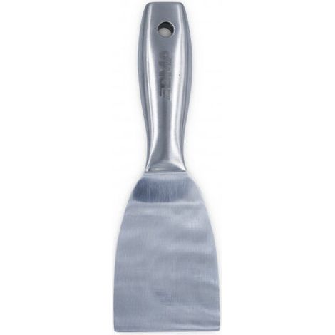 Couteau A Enduit - Lame Acier Inoxydable 8 Cm - Rigide Ou Souple - Finition Miroir - 1 Piece (1/4)