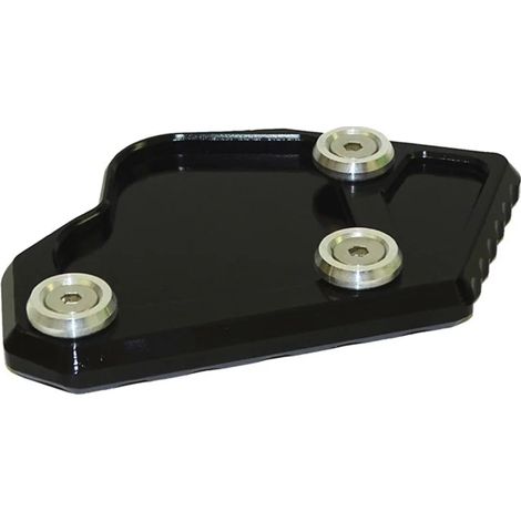 (Noir) Compatible avec BMW K1600GTL K1600GT K1600 K 1600 GTL GT 2011-2015 2014 Accessoires Béquille latérale Rehausse et plaque d'extension maxpower (1/4)