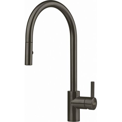 Franke Eos Neo - Grifo de fregadero FC 0045.503 con caño extraíble, antracita 115.0628.256 (1/2)