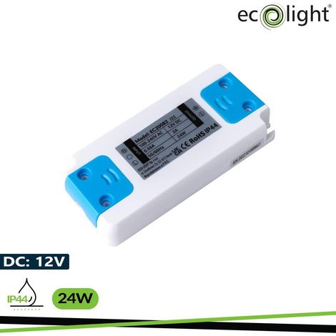 ALIMENTATORE DA MOBILE 24W 12V IP44 98X47X16MM (1/2)