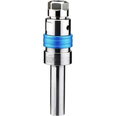 Poignée de taraudage antidérapante pour tour CNC avec protection contre les surcharges, mandrin de taraudage télescopique flottant bidirectionnel, dispositif de taraudage dynamométrique GS16-TER16-80L (1/4)