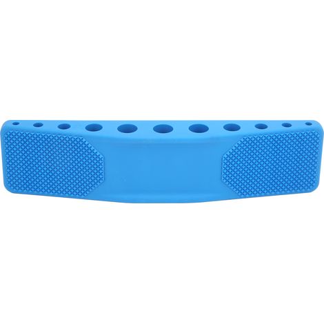 Brosse à cheval professionnelle pour enlever la saleté, soin beauté, brossage et massage pour cheval, bleue (1/5)