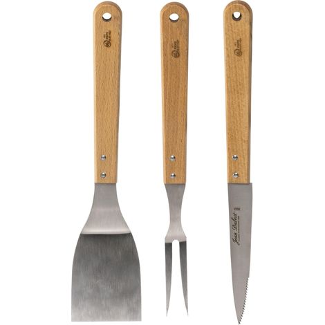 Conjunto barbacoa laguiole acero inoxidable 36 9 cm