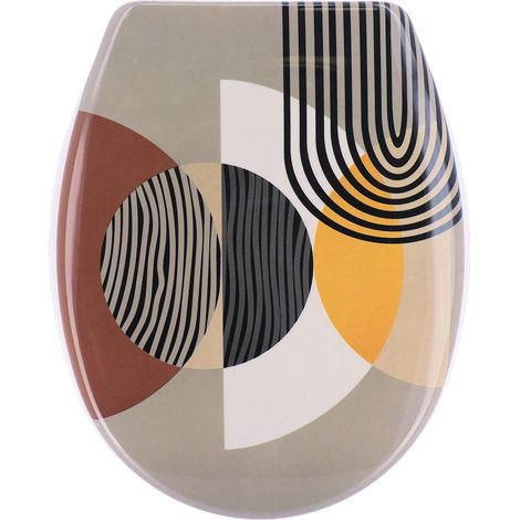 Wc-deckel thermodur 18 zoll kunststoffbefestigungen - trendy - Tendance
