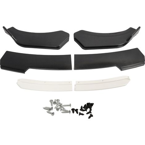 Splitter per labbro paraurti anteriore da 150 cm, 6 pezzi, per design sportivo a doppio strato (3) (1/5)