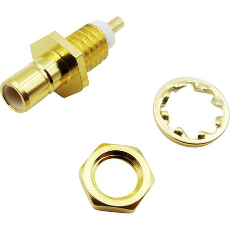 TRU COMPONENTS SMB-020 5972588 SMB-Steckverbinder Stecker, Einbau vertikal 50 Ω 1 St.