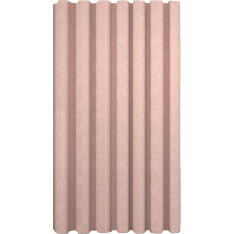 Cortina de ducha, poliéster, aspecto de lino, impermeable, para baño, autocaravana o hotel. (1/5)