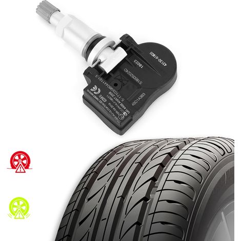 Reifendrucksensor 43130-61M00 kompatibel mit Suzuki Alto 06/2014, TPMS-Sensor, elektronisches Ventil, Stahlfelge, präzise Messung, Original-Autoteil. (1/5)