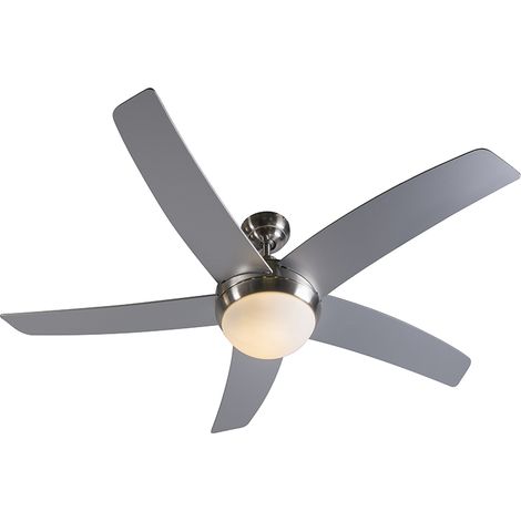Ceiling Fan Steel 132cm with Remote Control - Cool