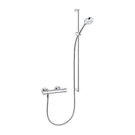 KLUDI LOGO Shower-Duo 1S Wandstange 900mm chrom (1/4)