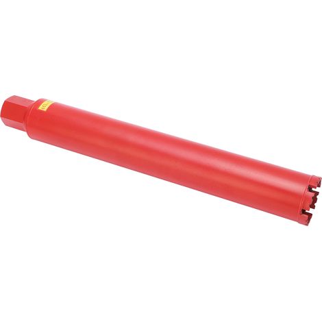 Foreuse carottier diamant humide filetage universel 1-1/4 pour béton marbre brique acier alliage 63mm longueur 450mm (1/5)