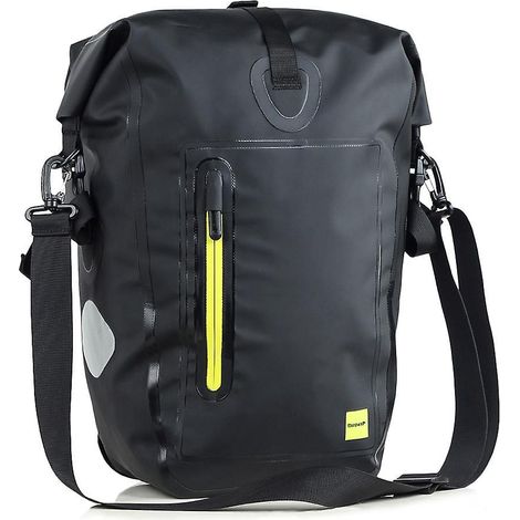 Sacoche arrière vélo 25L imperméable sac porte-bagages cyclisme siège arrière bandoulière