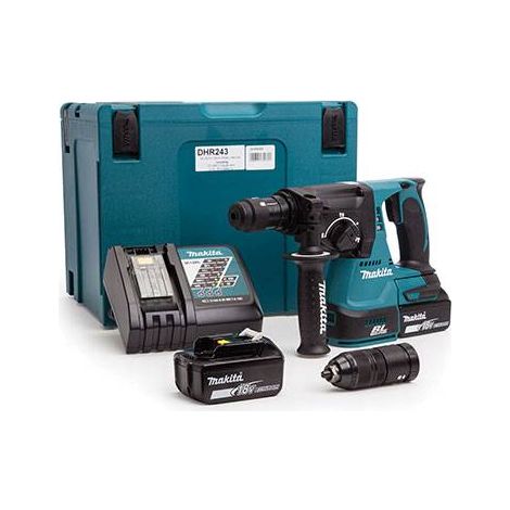 MARTELLO TASSEL SCALPELL BATTERIA DHR243RTJ MAKITA