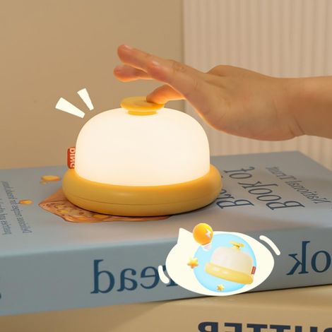 RHG Veilleuse ludique, veilleuse de chambre à intensité variable, chargement USB, arrêt automatique après 15 minutes, veilleuse de chevet pour enfants