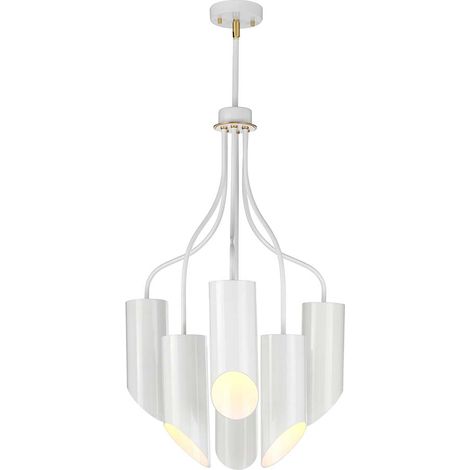 Lampadario lampada a sospensione plafoniera D 52 cm 6 fiamme lampada da pranzo in ottone