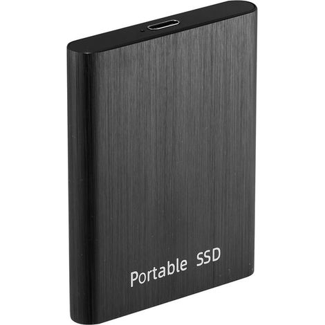 Disque dur externe portable Singular-Point de 6 To – Disque dur fin avec extension de mémoire USB 3.0, adapté au stockage et à la sauvegarde pour PC de travail et ordinateurs portables (noir) (1/5)